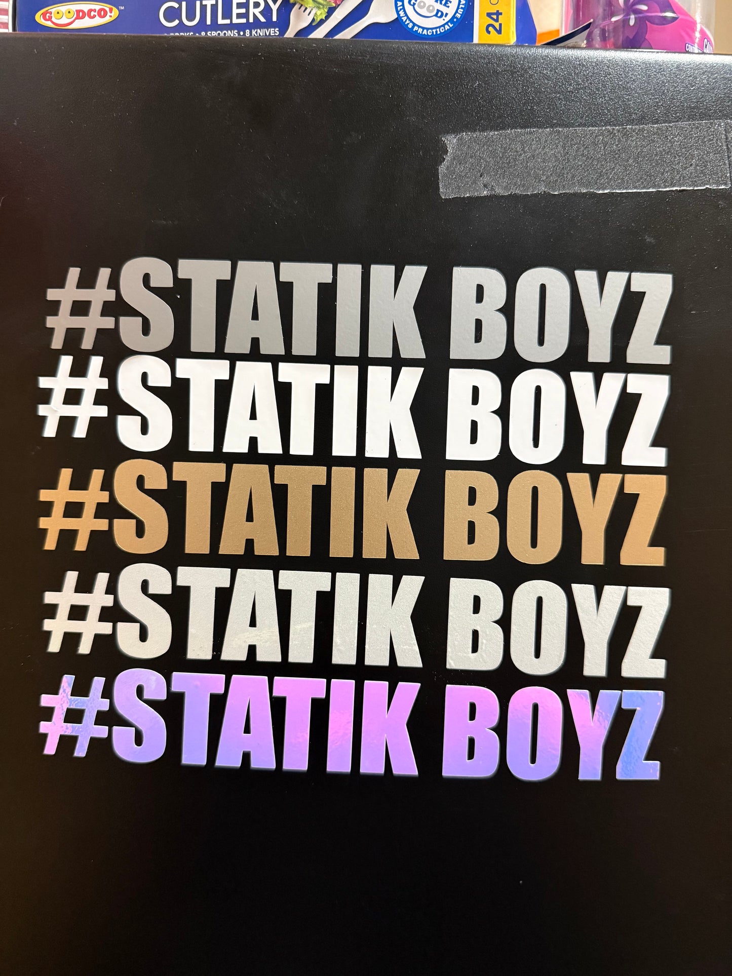 #StatikBoyz Stickers