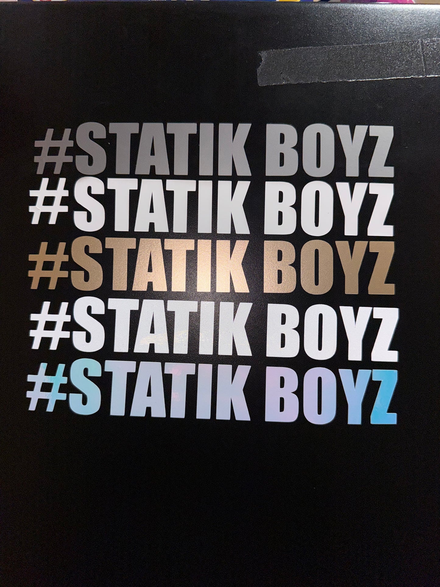 #StatikBoyz Stickers