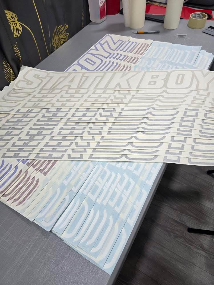 Statik Boyz Windshield Banner