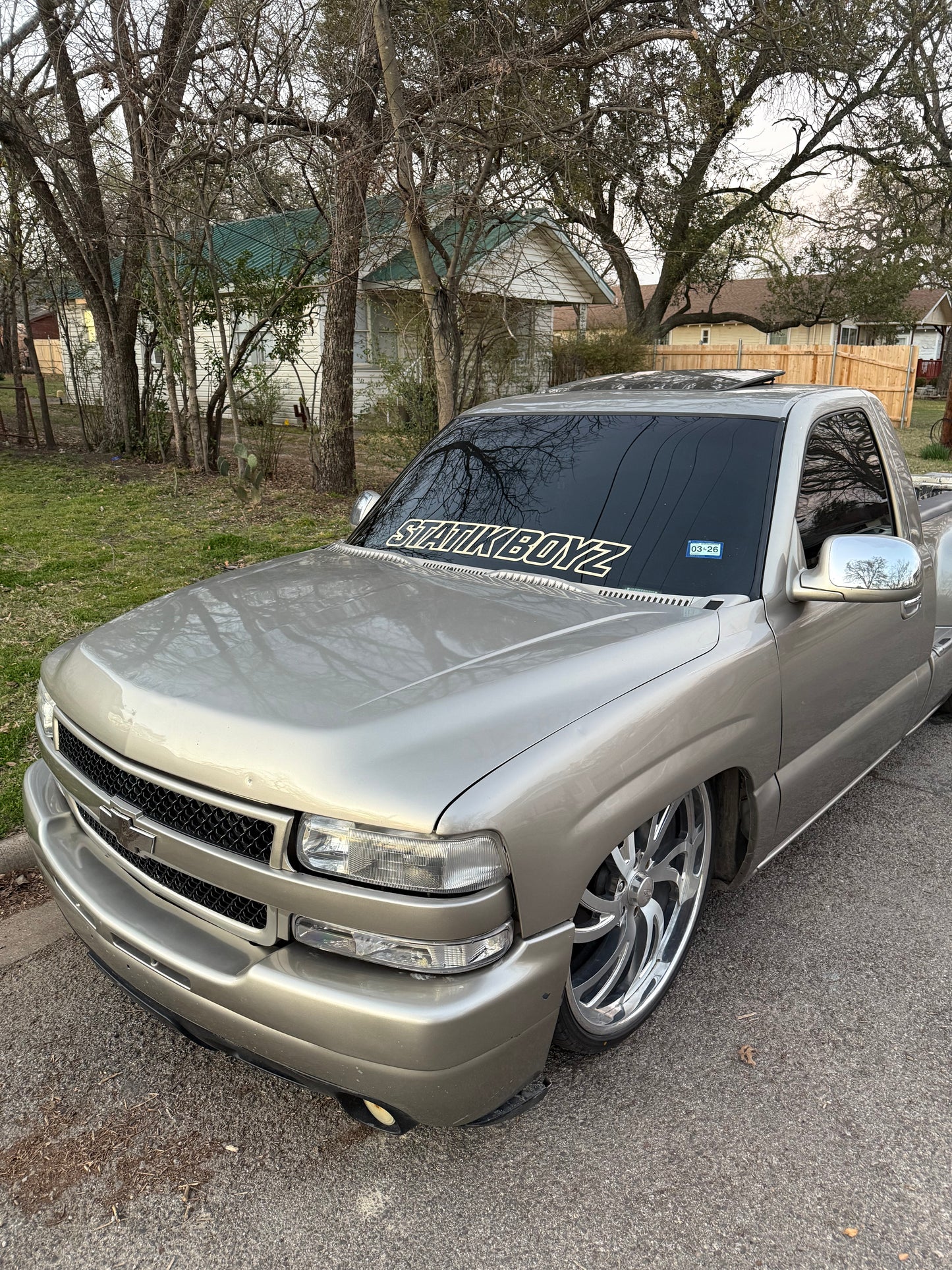 Statik Boyz Windshield Banner